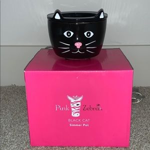 Pink Zebra Black Cat Simmer Pot 🖤